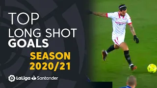 TOP 10 LONG SHOT GOALS LaLiga Santander 2020/2021