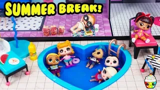 LOL Summer Break Mcdonalds Pool Party Leather Loses His Money