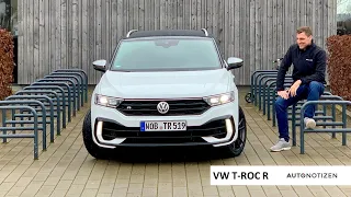 VW T-Roc R 2020: 300 PS im Allrad-SUV mit Akrapovic-Anlage im Review, Test, Fahrbericht