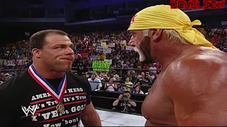 Hollywood Hulk Hogan Interrupts Kurt Angle's Promo | May 9, 2002 Smackdown