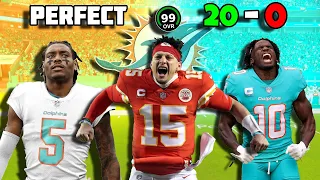 Can I turn the Miami Dolphins into a Perfect 20-0 Team?