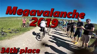 Race Day!!! Crazy 350 riders mass start - Megavalanche 2019