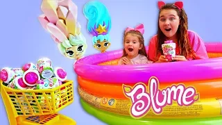 Ruby & Bonnie Pretend Play Happy Birthday Surprise with Blume Dolls