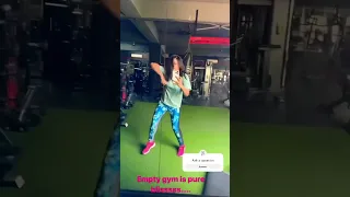 Haseena malik on shooting| gulki Joshi on Gym 😂| #madamsir #haseenamalik #gulki_joshi #shorts #funny