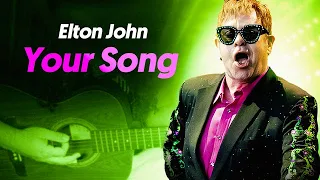 YOUR SONG - Elton John (Completa) | Como tocar no violão