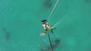 Foiling in Soma Bay, Egypt (Abu soma riders kiteboarding)