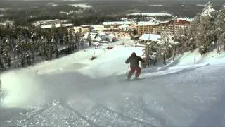 Kalle Palander cruising Ruka slopes 001