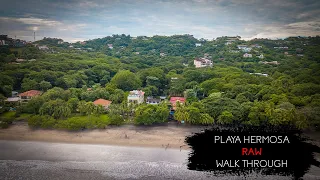 Walk Though Of Playa Hermosa Costa Rica 🇨🇷 (North Of Playas Del Coco)