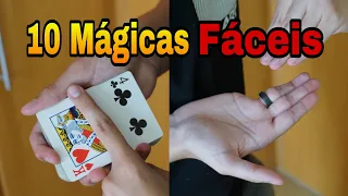 10 TRUQUES DE MÁGICAS FÁCEIS E RÁPIDAS QUE QUALQUER UM PODE FAZER