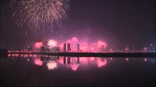 Dubai New Years Fireworks Show 2015 HD 1080p