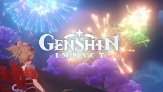 Genshin Impact Anime Opening | Inazuma Arc「Aimer - Zankyou Sanka」