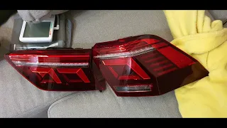 VW Tiguan AD1 rear IQ light upgrade.