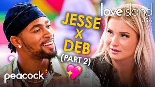 Jesse and Deb's Relationship Timeline | Part 2 | Love Island USA on Peacock