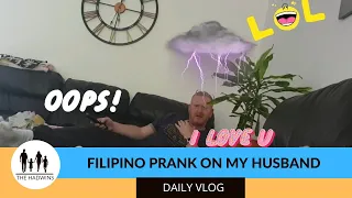 Filipino Prank | Annoying My English Husband With My Native language