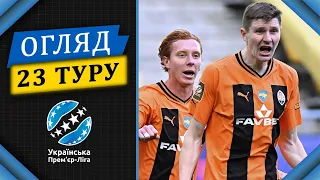 Огляд 23 туру УПЛ. Турнірна таблиця та список бомбардирів || Анонс 24 туру УПЛ