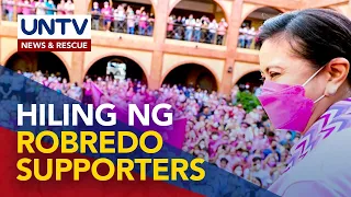 Supporters, umaasang itutuloy ni Robredo ang nasimulan sa kabila ng resulta ng halalan