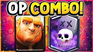 IMPOSSIBLE TO DEFEND! EASY WINS with NEW GIANT GRAVEYARD DECK! — Clash Royale