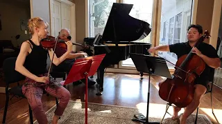 Beethoven Triple Concerto rehearsal (fragment)