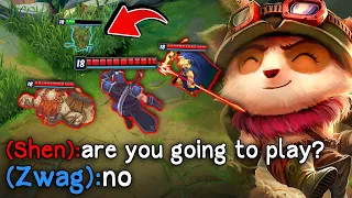 How I carried with Teemo by doing nothing #67