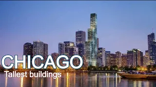 CHICAGO's TOP 10 tallest buildings 🏬🏬🏬 #chicago
