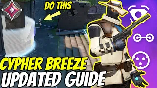 UPDATED Top 20 Breeze Cypher Setups - Tips and Tricks Valorant