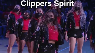 Clippers Spirit (Los Angeles Clippers Dancers) - NBA Dancers - 2/17/2022 dance performance