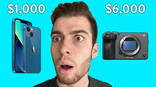 iPHONE 13 vs. $6,000 Sony FX3 // What Looks Better?