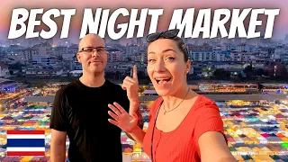 The best NIGHT MARKET in Bangkok (Srinagarindra Train Night Market)