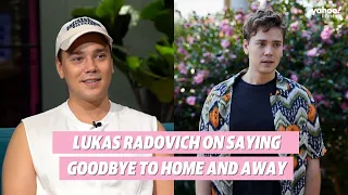 Home and Away's Lukas Radovich reveals quitting the soap was 'tough' | Yahoo Australia