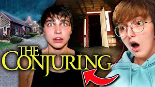 Surviving A Week at The Conjuring House PT 2: The Woods | Ezzy Reacts To Sam and Colby