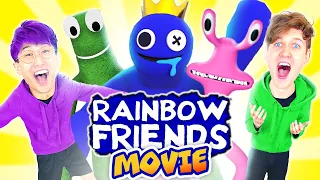 FUNNY RAINBOW FRIENDS MOVIE! (NEW 3D ANIMATED LankyBox Video!)