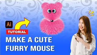 Tutorial Design Graphic - Make a Cute Furry Mouse