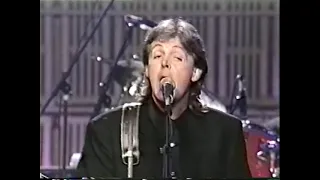 Paul McCartney Live At Up Close, Ed Sullivan Theatre, New York, USA (Thursday 10th December 1992)