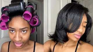 My UPDATED Over-processed Relaxed Hair Routine + The Truth About Direct Heat