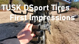 Tusk DSport Tires -- A New Dual Sport Benchmark?