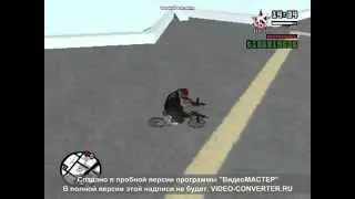 Прыжок с самого высокого здания c BMX в GTA Criminal Russia