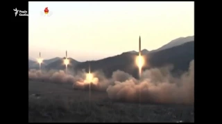 Северная Корея запустила баллистическую ракету в Японском море