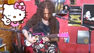 Marty Friedman Plays Hello Kitty Guitar Serenade