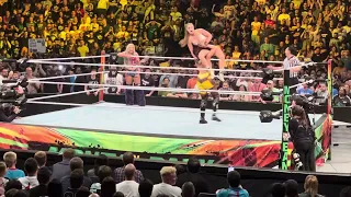 Liv Morgan & Raquel Rodriguez Win Tag Belts, Money In The Bank, O2 Arena, 01.07.23