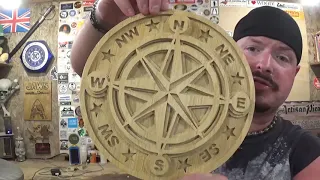 Nautical Compass, Scroll Saw Project