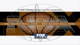 Fox Sports NBA Basketball 2000 - Title Screen