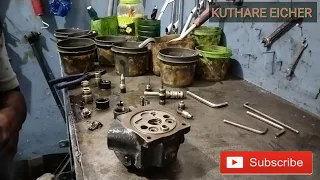 Eicher 485 tractor ki hydraulic repairing video