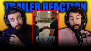 BAD BOYS RIDE OR DIE (2024) TRAILER REACTION!