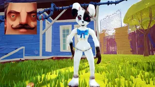 Hello Neighbor - My New Neighbor FNAF Security Breach Vanny Act 2 Trampoline Gameplay Walkthrough