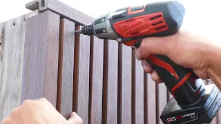 NewTechWood European Style Siding Vertical Installation Video