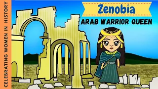 ZENOBIA - ARAB WARRIOR QUEEN |WOMEN OF HISTORY | Quick story for Kids in English |