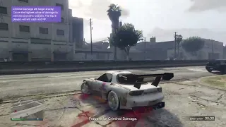 Grand Theft Auto V dirft tunner fire