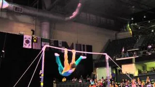 Joshua Jefferis - High Bar Finals - 2012 Kellogg's Pacific Rim Championships