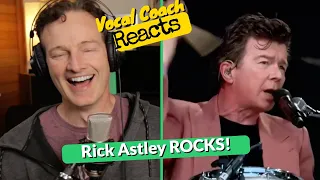 "Highway To Hell" AC/DC gets a Rickrolled makeover! Vocal Coach REACTS