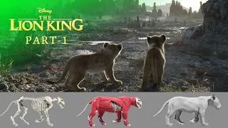 Lion king || Before and after VFX || Behind the scenes || By MPC Film